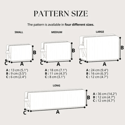Makeup Bag Sewing Pattern PDF, 5 Sizes Classic Boxy Pouch, Beginner Friendly, Video Tutorial view products/images/0c0c5951-7922-4b2e-a1f7-47b34d0ec3f8.png