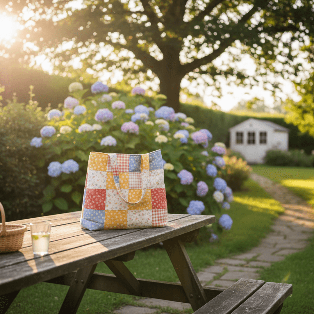 Tote Bag Sewing Pattern, Video Tutorial